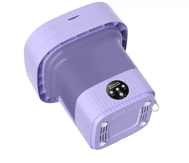 Portabel og Sammenleggbar Vaskemaskin