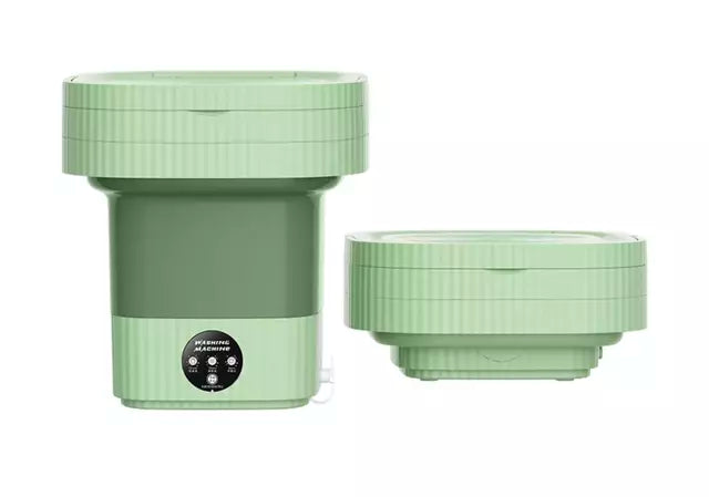 Portabel og Sammenleggbar Vaskemaskin