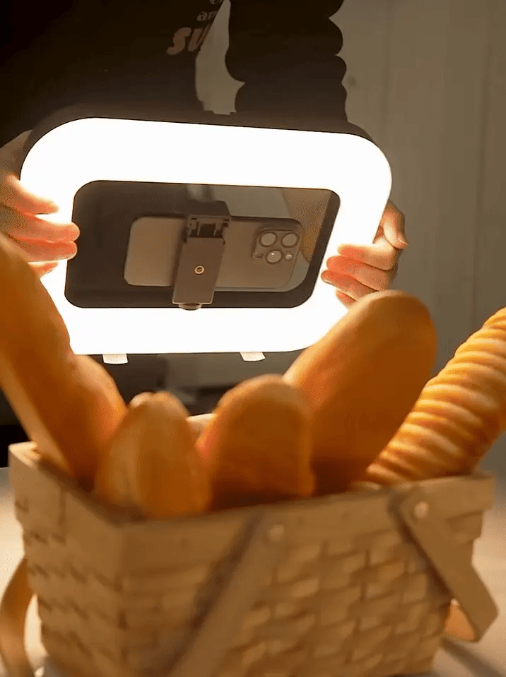 GlowFrame Pro Studio: Inkludert Stativ