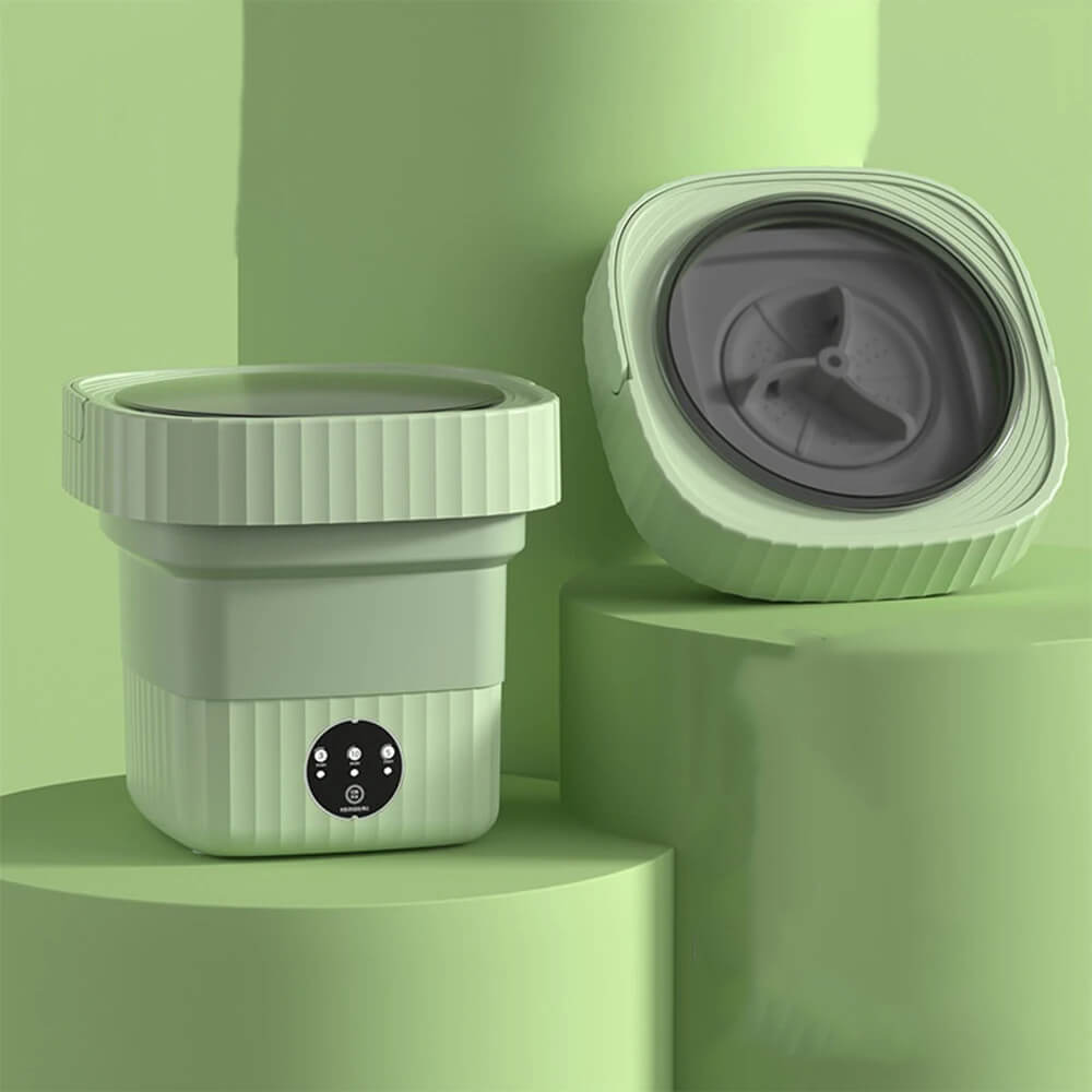 EcoWash - Effektiv & Sammenleggbar Mini Vaskemaskin