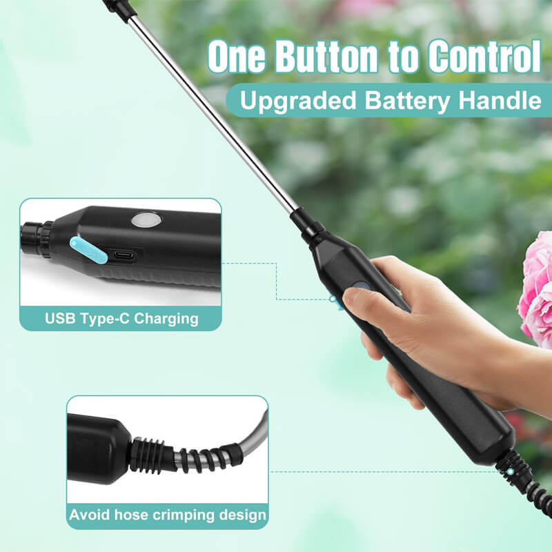 Batteridrevet Sprøyte