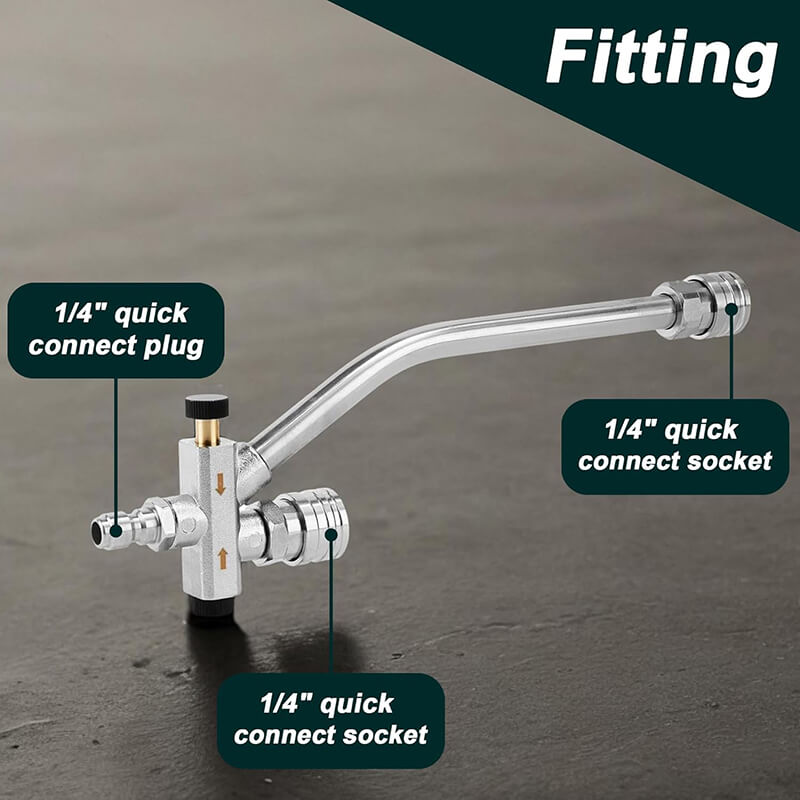 2 i 1 Skumkanon Trykkvaskerpistol