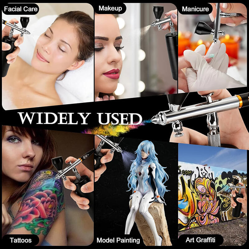 32PSI Kompressor Airbrush Sett