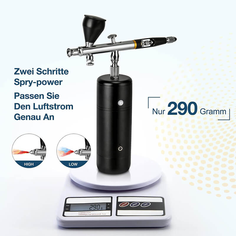 32PSI Kompressor Airbrush Sett