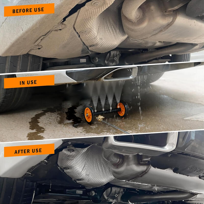 2-i-1 Trykk Understellsvasker