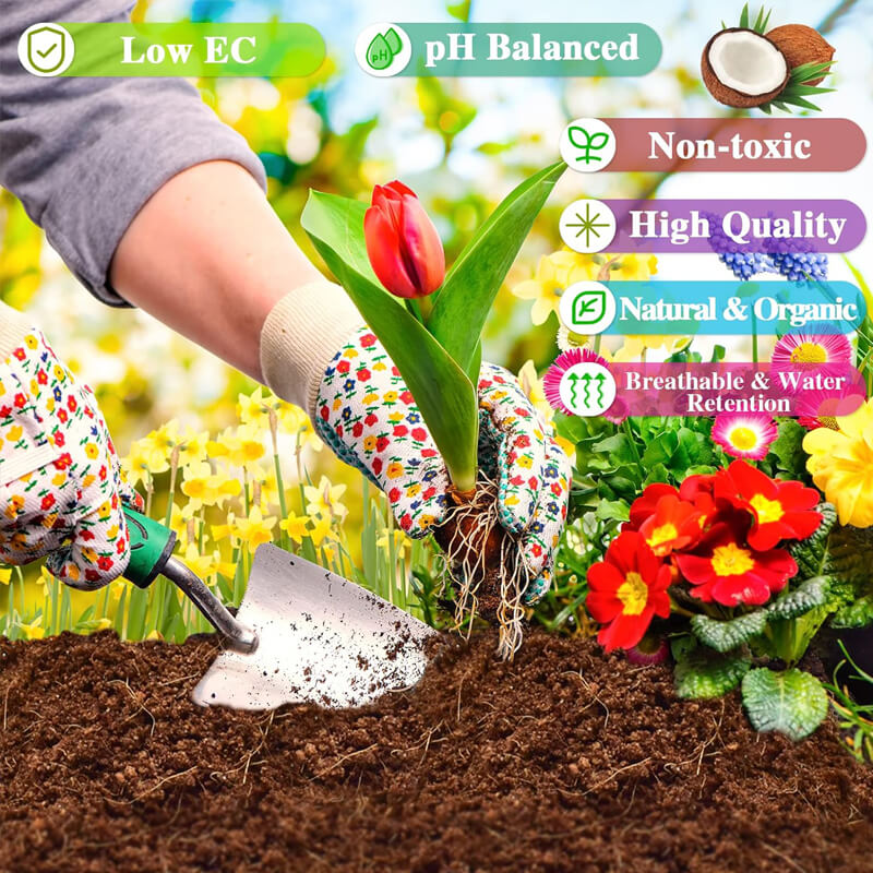 Premium økologiske kokosnøttfiberklosser