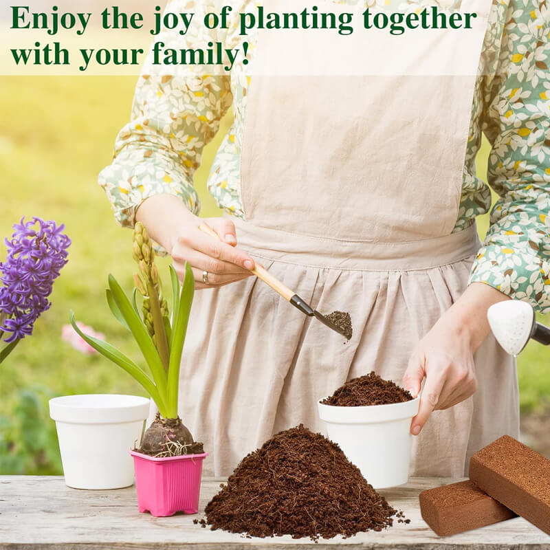 Premium økologiske kokosnøttfiberklosser