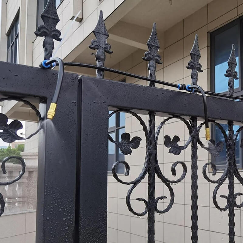 Dryppvanningssett med 360° fleksibel slange