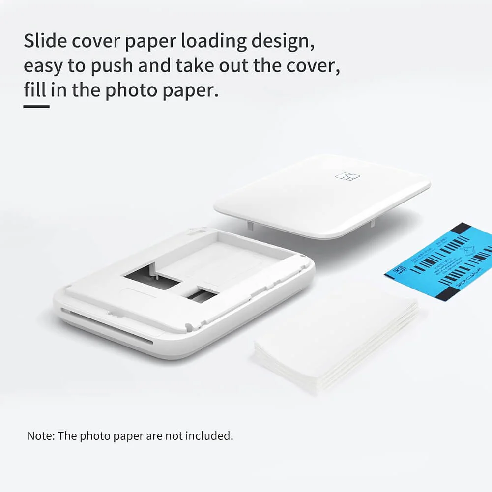 50 stk. Utskriftspapir for Mini Fotoprinter