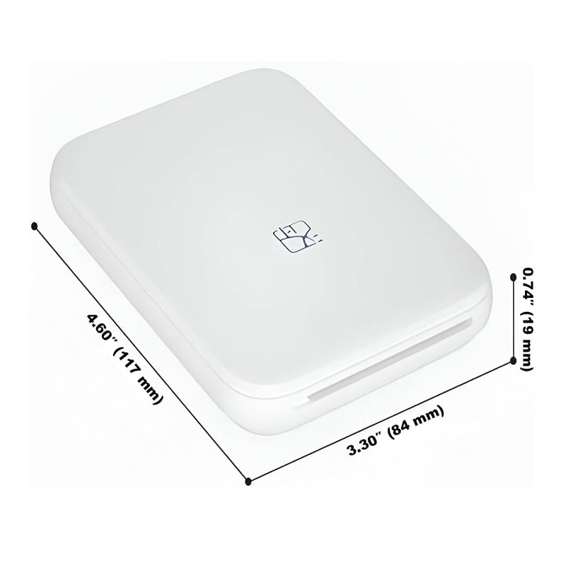 Blekkfri Mini Fotoskriver med AR-skanner