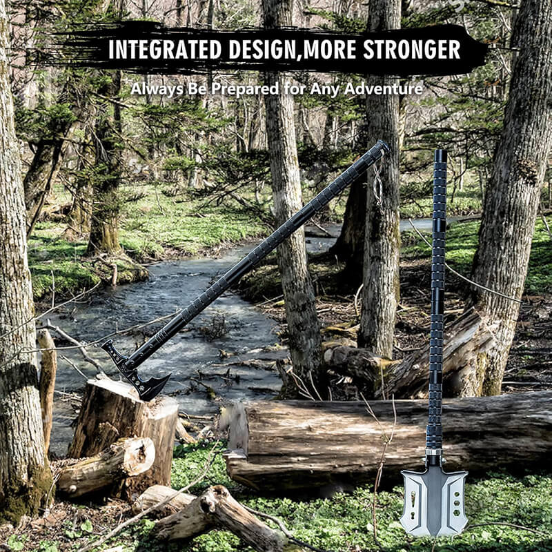 25-i-1 Overlevelse Multi-Verktøy Spade Sett