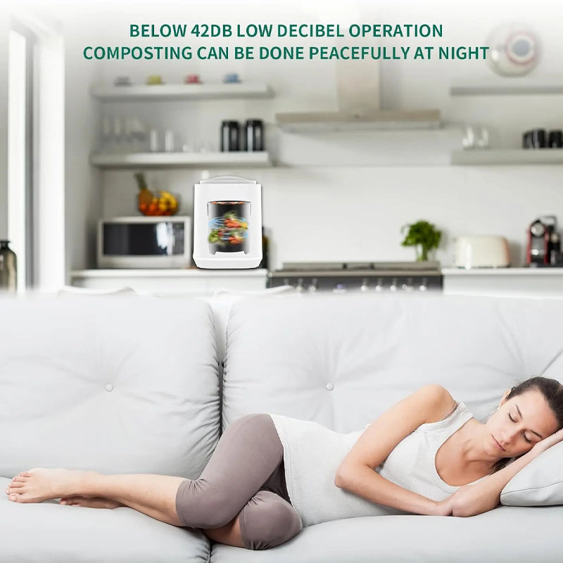 4L Elektrisk Kjøkkenkomposter