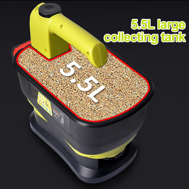 5.5L Elektrisk Håndholdt Frøspreder