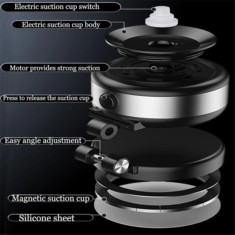 Elektrisk vakuum magnetisk biltelefonholder