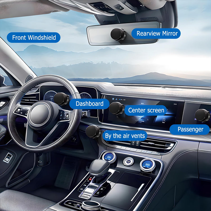 Elektrisk vakuum magnetisk biltelefonholder