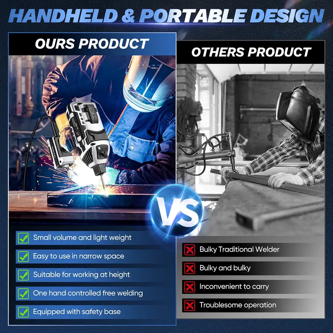 Håndholdt Sveisesett med 10 stk Sveisestaver