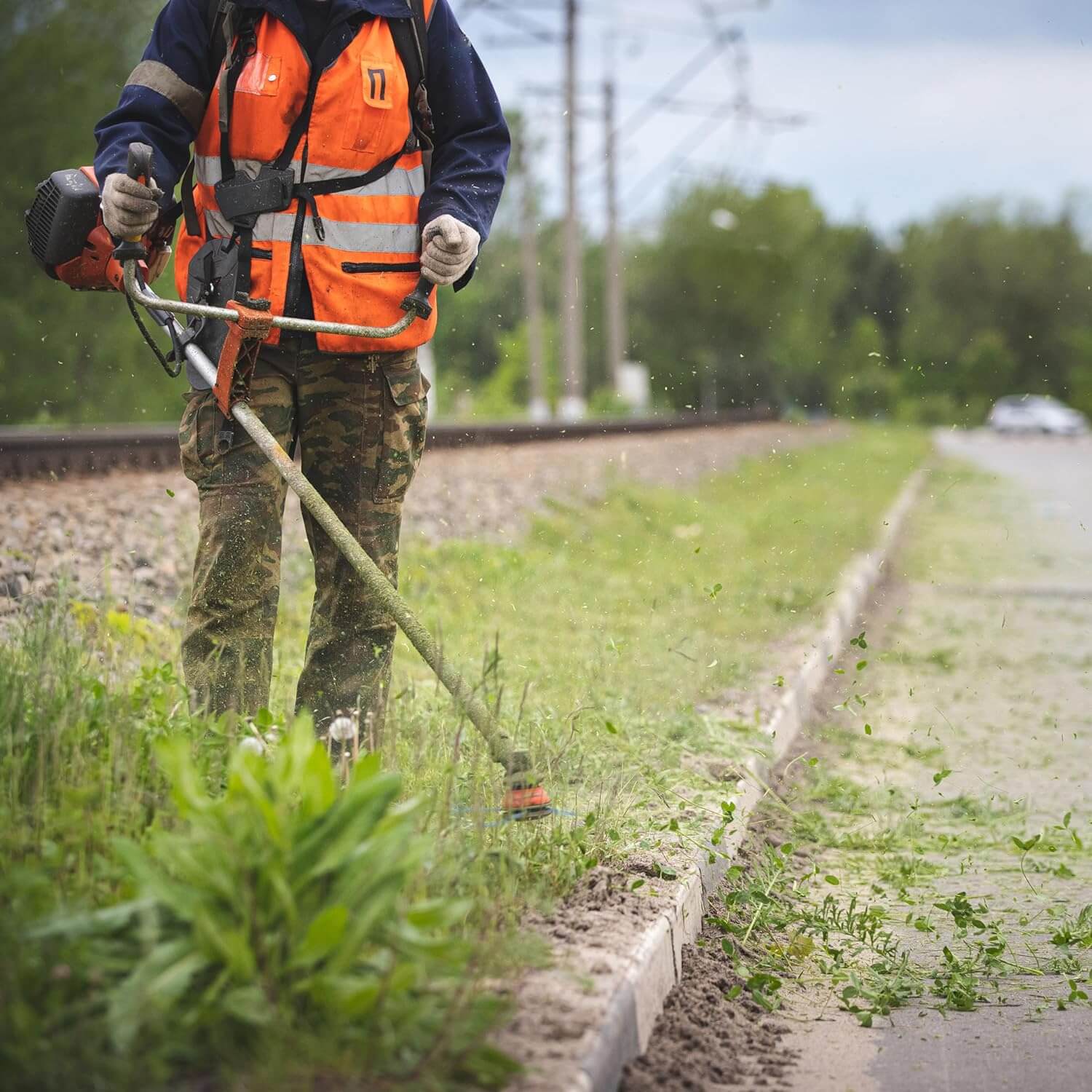 6 tommer universelt metall trådtrimmerhode