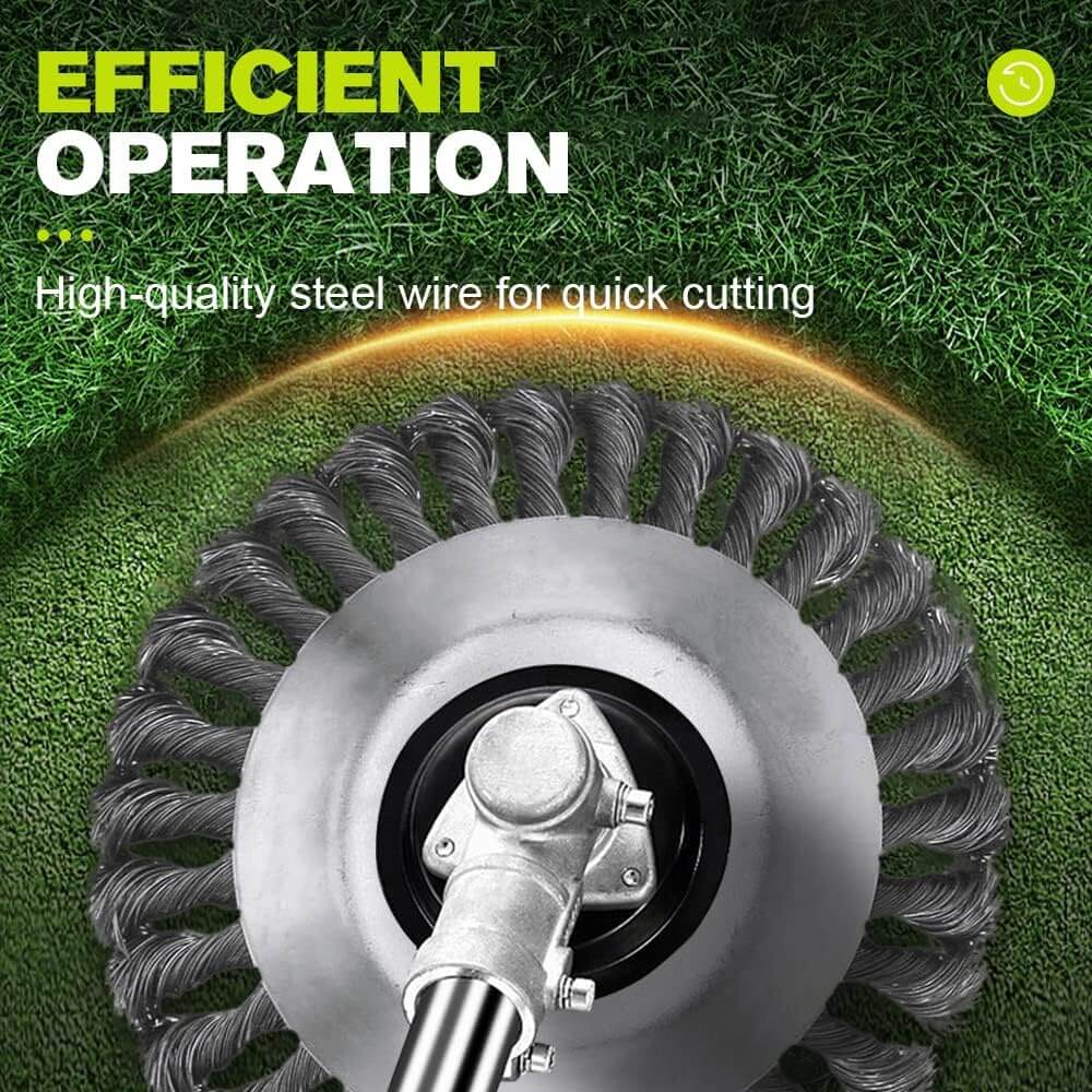 6 tommer universelt metall trådtrimmerhode