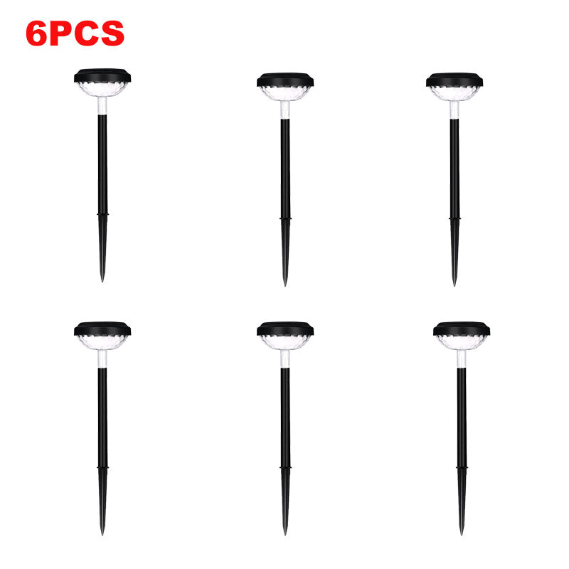 Solcelle hagelys med mandalamønster