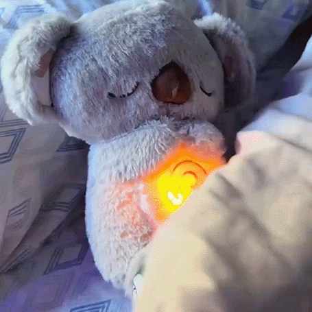 Søt Koala Nattakamerat - Mykt kosedyr med lys, beroligende kosedyr som fremmer avslapning og søvn