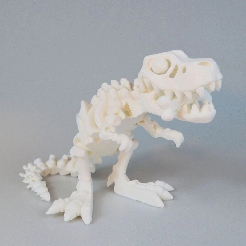 DinoFlex - Bevegelig 3D-printet Dinosaurmodell for Lek og Dekor