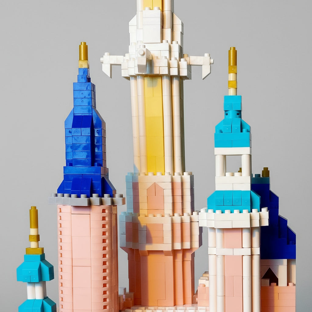Pink Castle | Byggeklosser