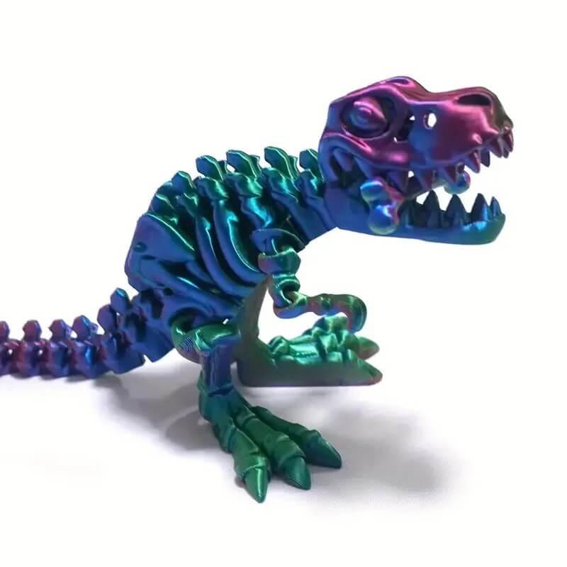 DinoFlex - Bevegelig 3D-printet Dinosaurmodell for Lek og Dekor