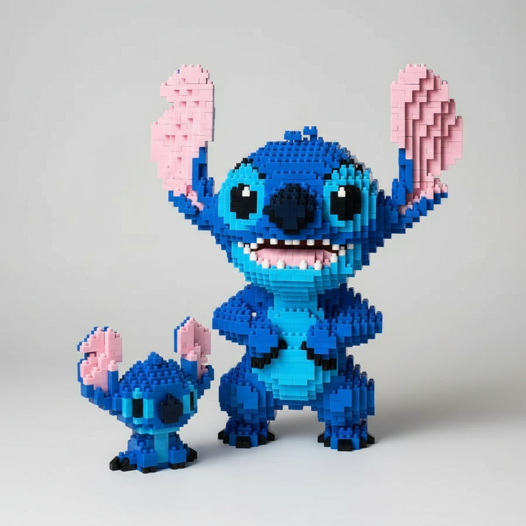 Søt blå skapning | Byggeklosser