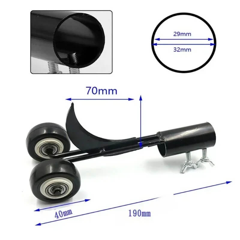 NordStål WeedCut – Ergonomisk Ugressfjerner for Trange Områder