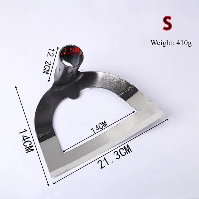 GroVa - Håndhakke i kullstål for smidig ugressfjerning og jordlufting