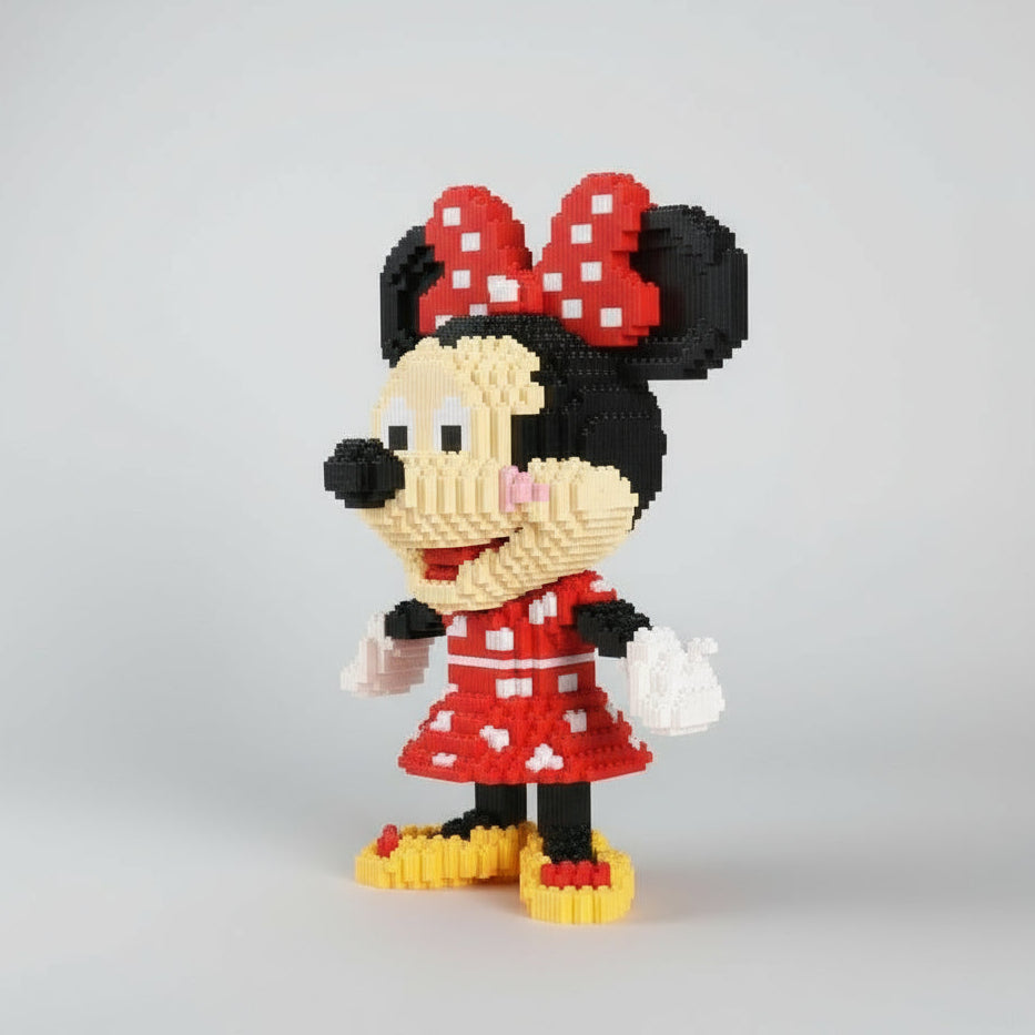 Mega Mouse i rød kjole | Byggeklosser