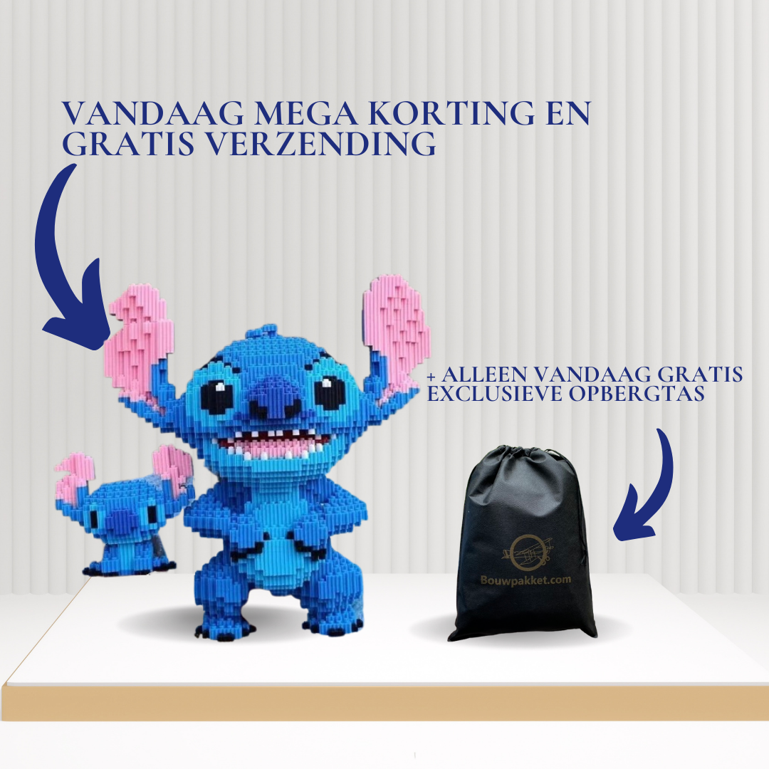 Mega blå skapning | Byggeklosser