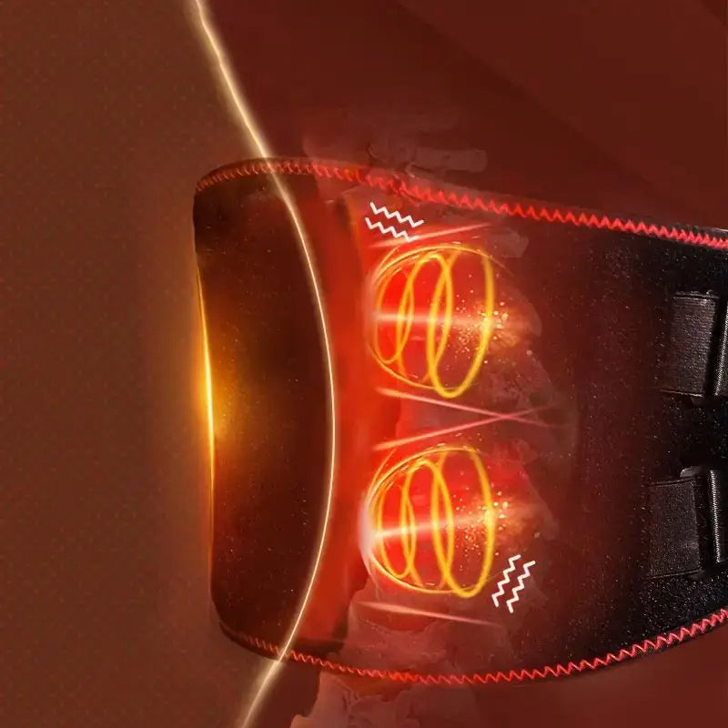 TermoRelax Pro - Elektrisk Varmebelte med Massasje for Ryggen