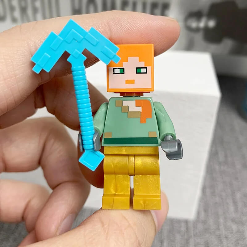 MiniCraft - Adventskalender med 24 Dagers Nedtelling og Actionfigurer