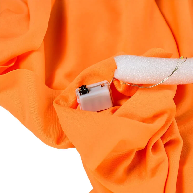 Halloween LED Spøkelseslampe – Hengende Skrekkdekorasjon for Innendørs og Utendørs