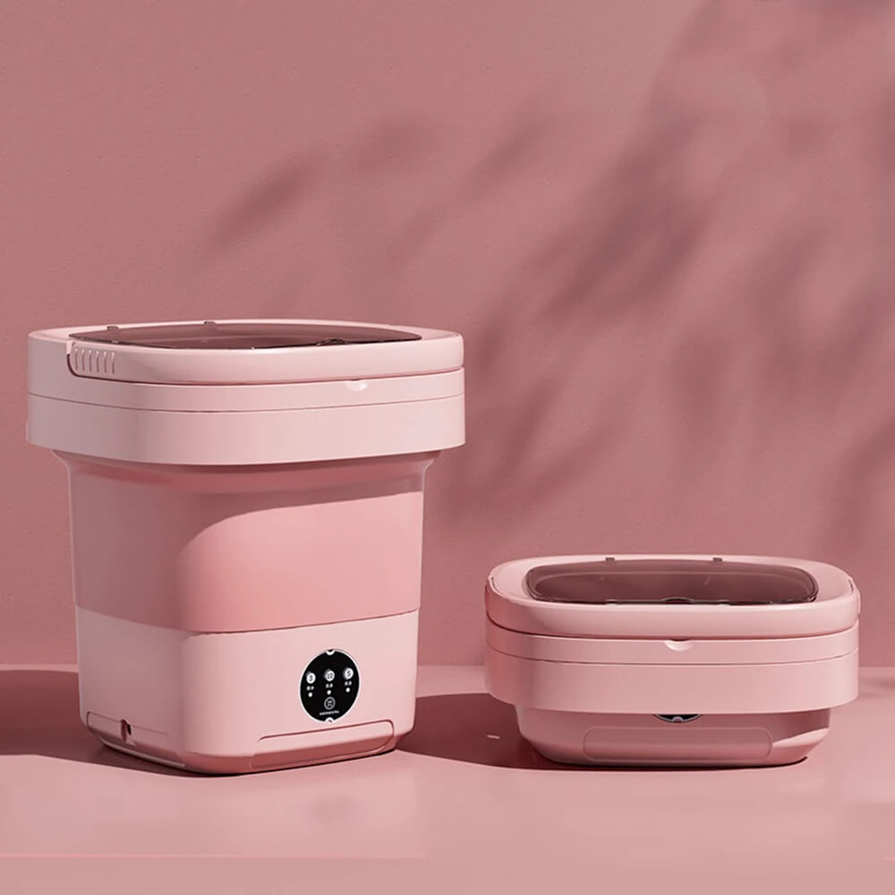 EcoWash - Effektiv & Sammenleggbar Mini Vaskemaskin