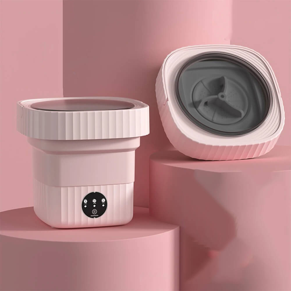 EcoWash - Effektiv & Sammenleggbar Mini Vaskemaskin