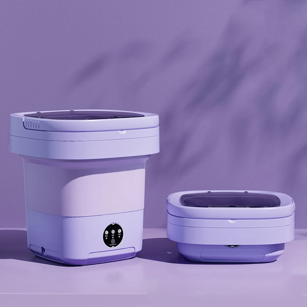 EcoWash - Effektiv & Sammenleggbar Mini Vaskemaskin