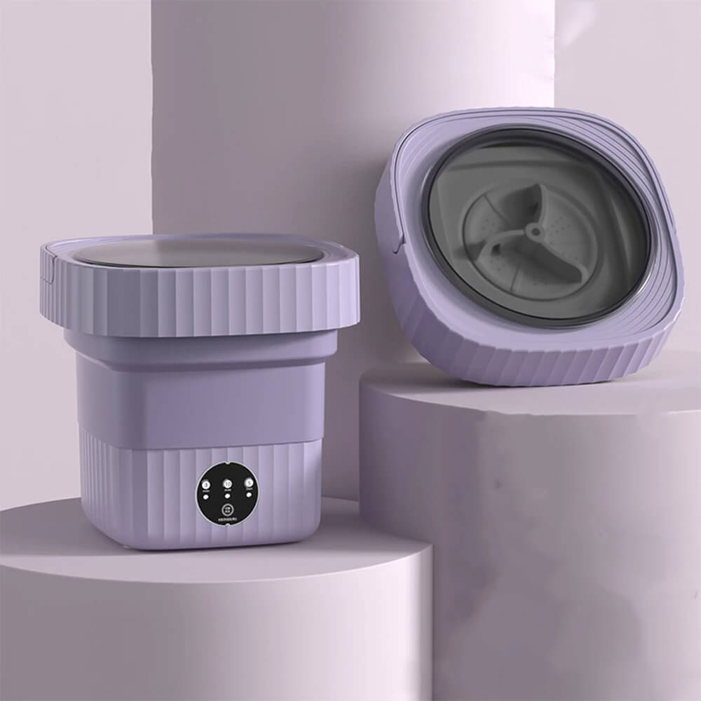 EcoWash - Effektiv & Sammenleggbar Mini Vaskemaskin