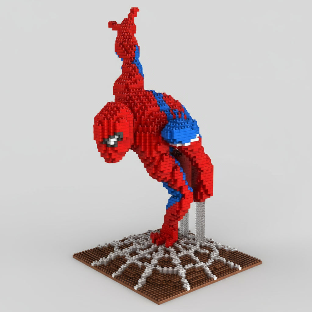 Rød superhelt | Byggeklosser