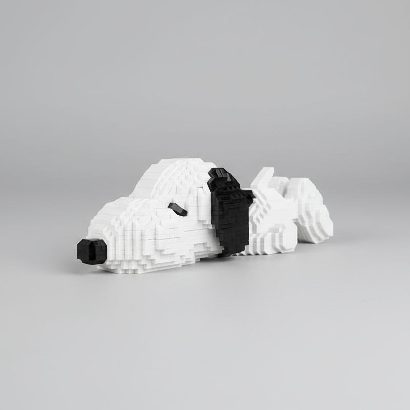 Sleeping Fictitious Beagle | Byggeklosser