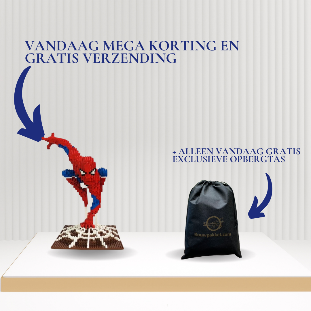 Rød superhelt | Byggeklosser