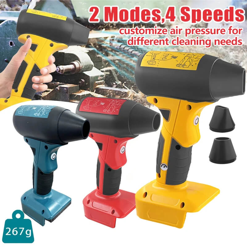 VoltBreeze - Bærbar Jetvifte med 4 Justerbare Hastigheter for Effektiv Luftstrøm