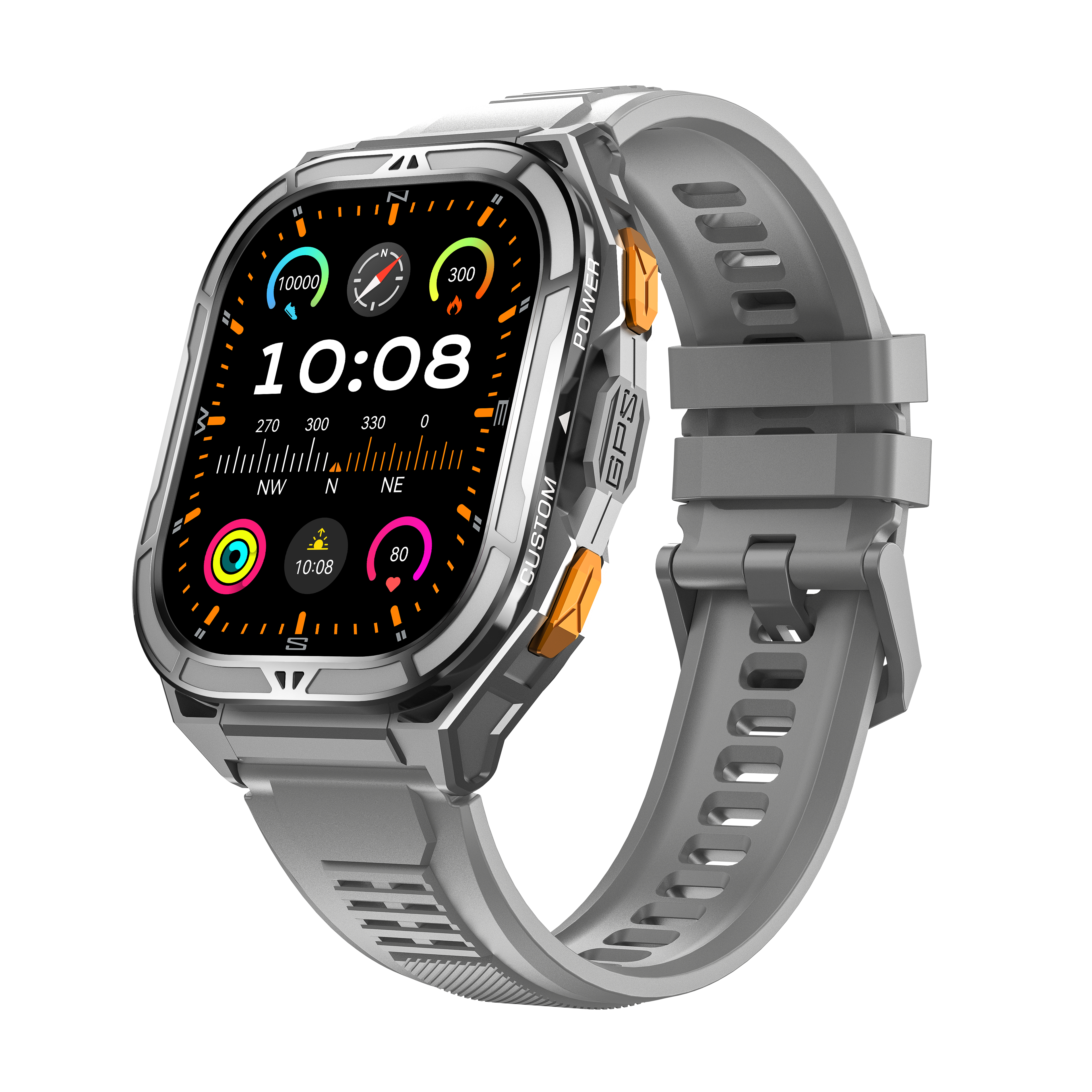 Rogbid Apex X5 - Dobbeltbånds GPS Smartklokke