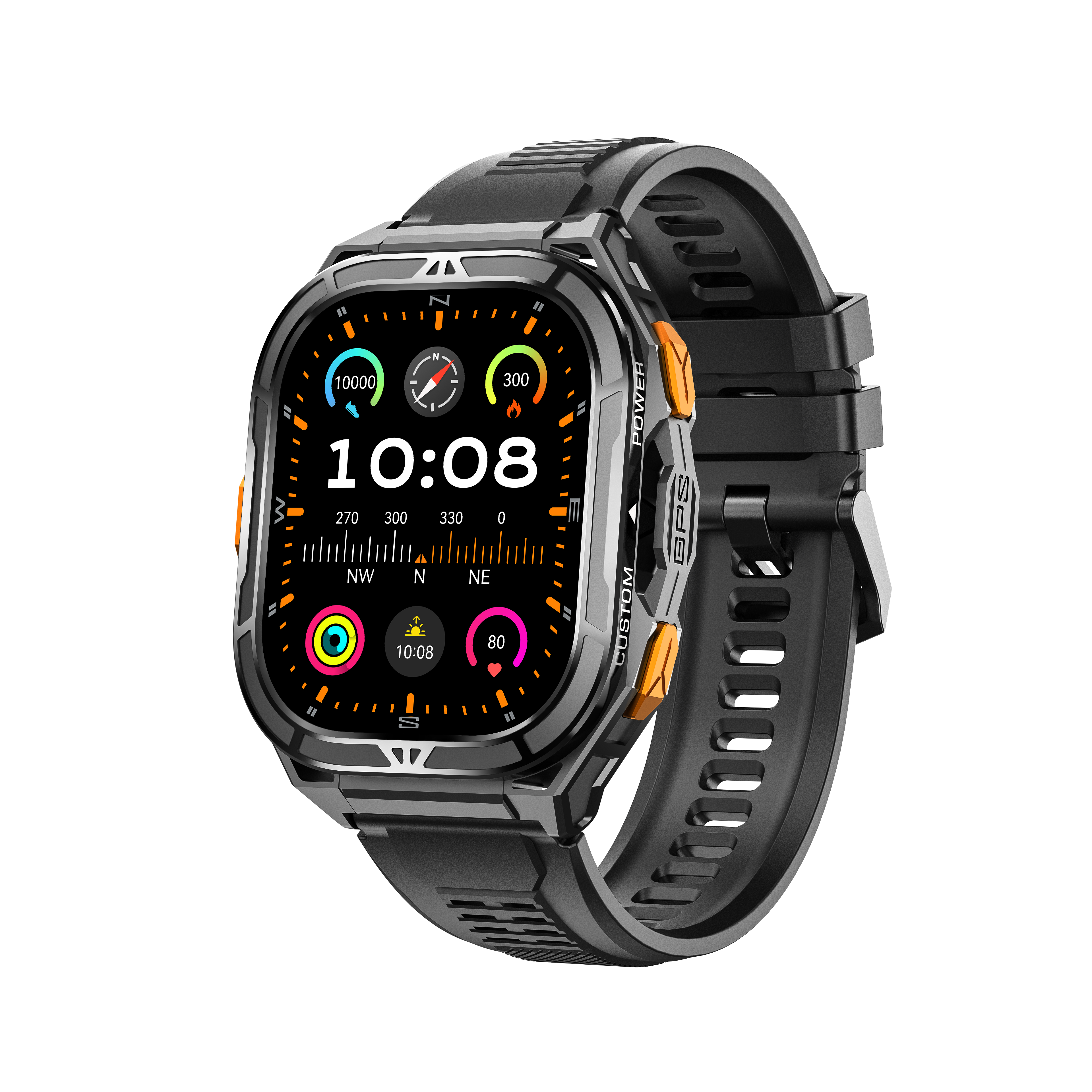 Rogbid Apex X5 - Dobbeltbånds GPS Smartklokke