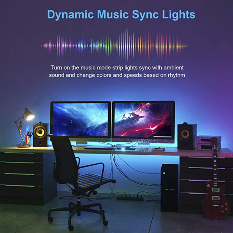 Smart LED Lyslenke med App 1-10 M
