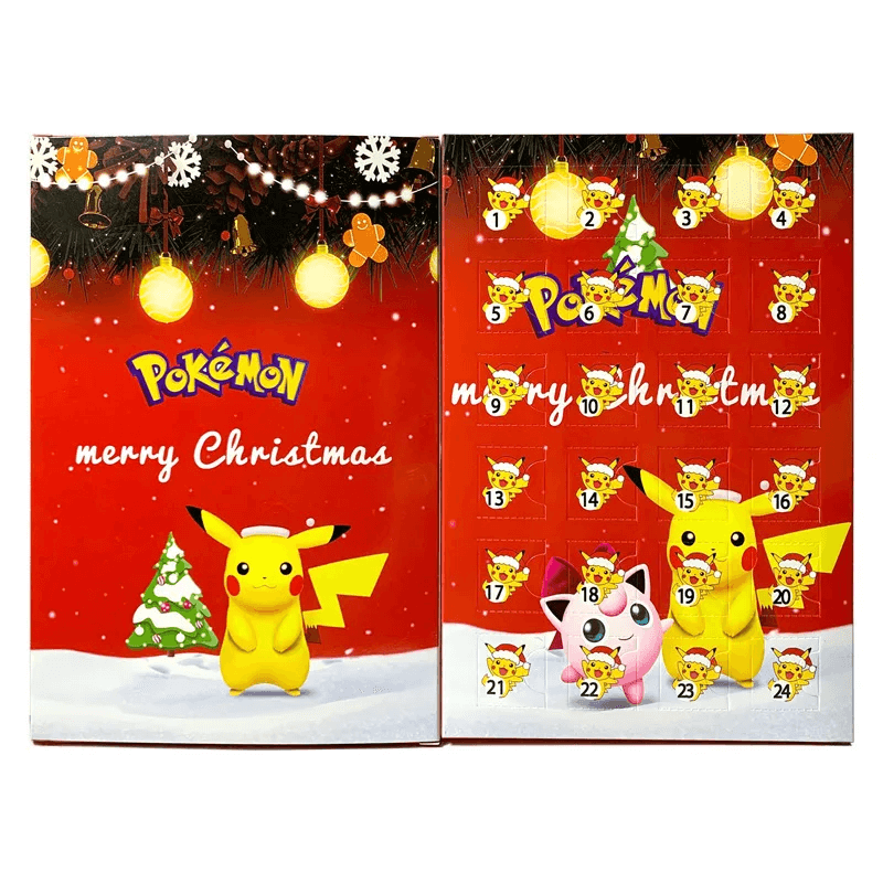 Poke Julekalender Mysterieskrin - 24 stk Figurer