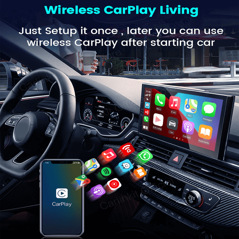 Trådløs CarPlay Auto Adapter