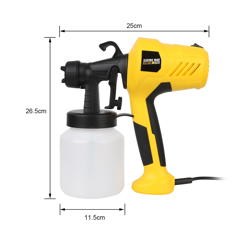Elektrisk Sprøytepistol Fargepistol 800 ml