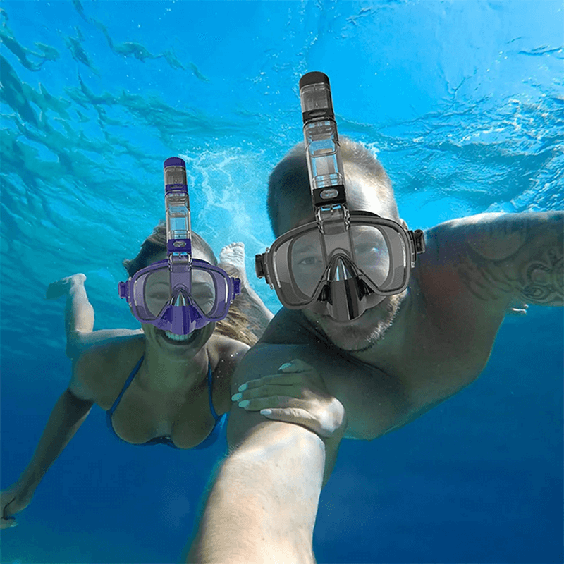 Sammenleggbar Snorkelmaske, Dykemaske Voksen
